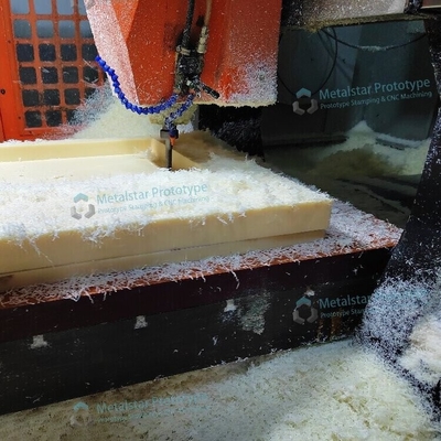 خدمات معالجة البلاستيك الملس CNC / نموذج أولي ABS
