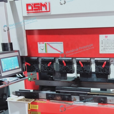 نموذج أولي سريع من صفيحة معدنية HSLAS 2.0mm مخصصة تستخدم للسيارات